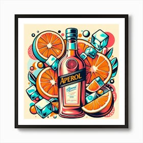 Aperol Spritz COLD Art Print