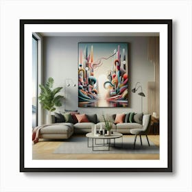 Abstract Expressionism Art For Every Space Art Print