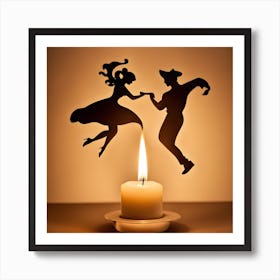 Fairy Tale Couple Art Print