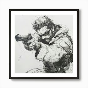 Metal Gear Solid Art Print