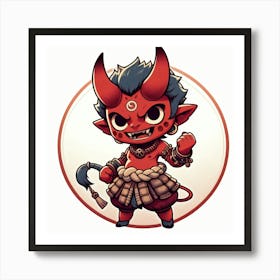 Mischievous Spirit 3 Art Print