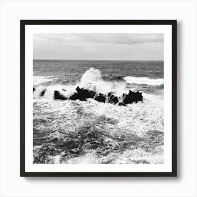 What Does It Sound Like Crashing Waves Art Print