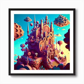 3d Art Art Print