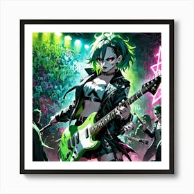 Rocker Joker Art Print
