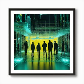 Ultra Realistic Bright Photo Of A Very High Tech 3 (1) Art Print