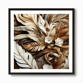 Boho Whispers of Elegance 6 Art Print