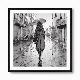 Rainy Day Art Print