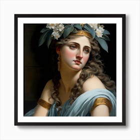 Greek Goddess 29 Art Print