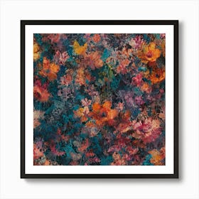 Flowers In The Garden Art Print