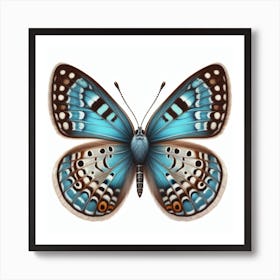 Butterfly of Neolycaena argali 3 Art Print