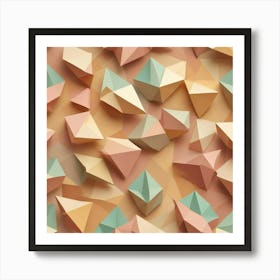 Abstract Geometric Pattern 59 Art Print