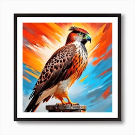 Hawks 6 Art Print