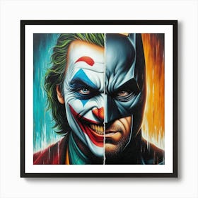 Batman And Joker 5 Art Print