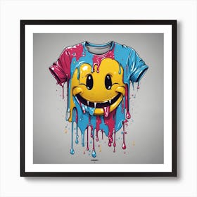 Smiley Face 4 Art Print