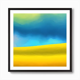 Watercolor Skies Art Print