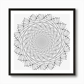 Black and White Wall Art Art Print