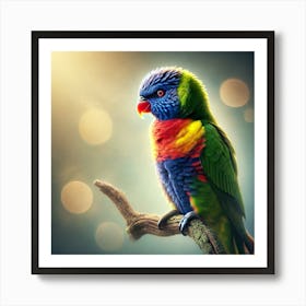 Colorful Lorikeet 1 Póster