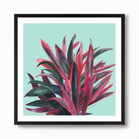 Cordyline Square Art Print