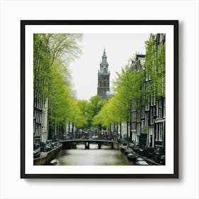 Amsterdam Canals 1 Art Print