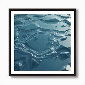 Water Ripples 21 Art Print