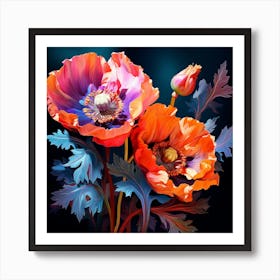 Poppies 41 Art Print