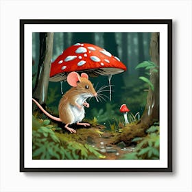 A small mouse 3 Art Print