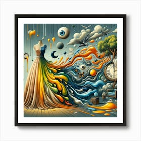 Dream Dress Art Print