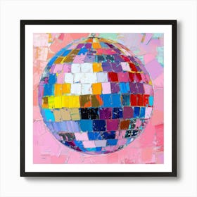 Disco Ball 10 Art Print