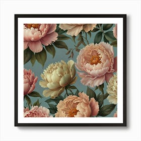 Peonies 2 Art Print