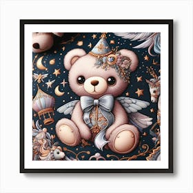 Teddy Bear 6 Art Print