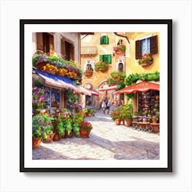 Florence Alley Art Print