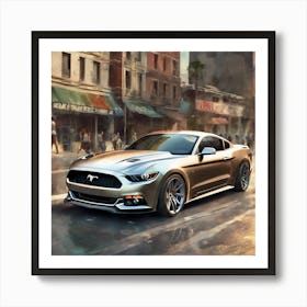 Ford Mustang Gt Poster