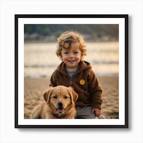 Golden Retriever Art Print