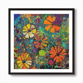 Flower Abstract Art Print