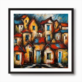 House On The Hill 2 Art Print