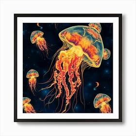 Jellyfish 15 Art Print