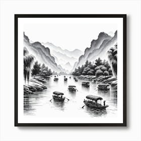 Chinese Art 597 Art Print