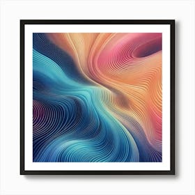 Abstract Painting 21 Art Print