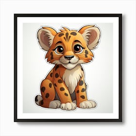 Cheetah 27 Art Print