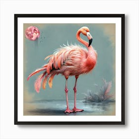 Flamingo 61 Art Print