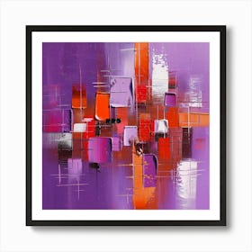 Abstract Painting 2607 Art Print