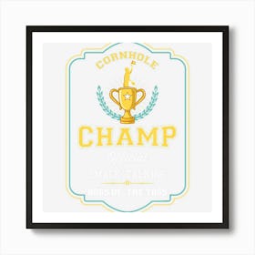 Champ Champion Sport Boards Set Game Gift Art Print