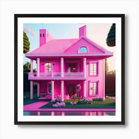 Barbie Dream House (802) Art Print