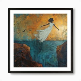 'Dancing Girl' Art Print