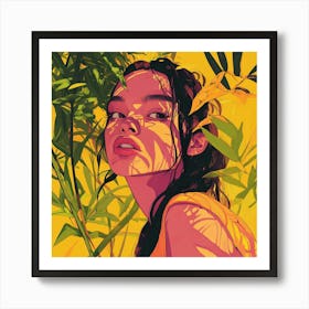 Portrait Of A Girl 2 Art Print