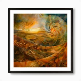 Abstract Painting 1 Art Print