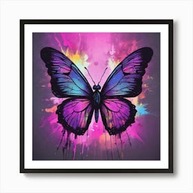 Butterfly Painting 246 Poster