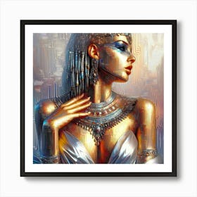 Cleopatra Portrait Artwork 115 Art Print