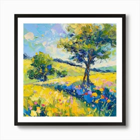 Flowering Meadow Art Print