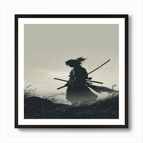 Samurai Warrior 2 Art Print